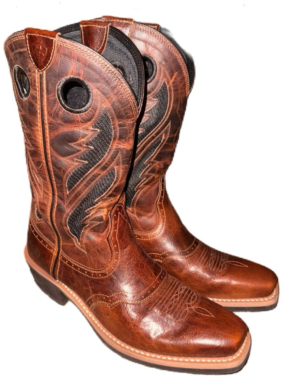 Ariat 12 VentTEK Heritage Roughstock Cowboy Western Boots Model 10019980 NWOT